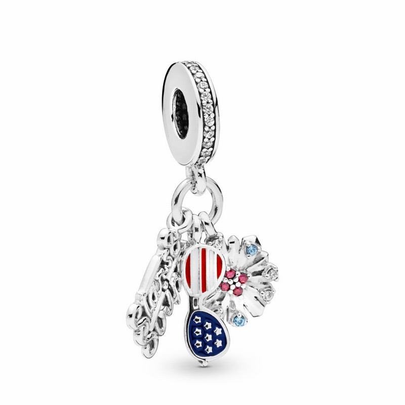 Pandora American Icons Dangle Charm Sale NZ, Sterling Silver (752831-EJA)